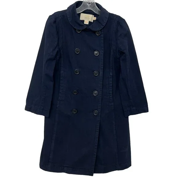 J. Crew Classic Twill Chino double breasted women's jacket size 0 - Picture 1 of 8